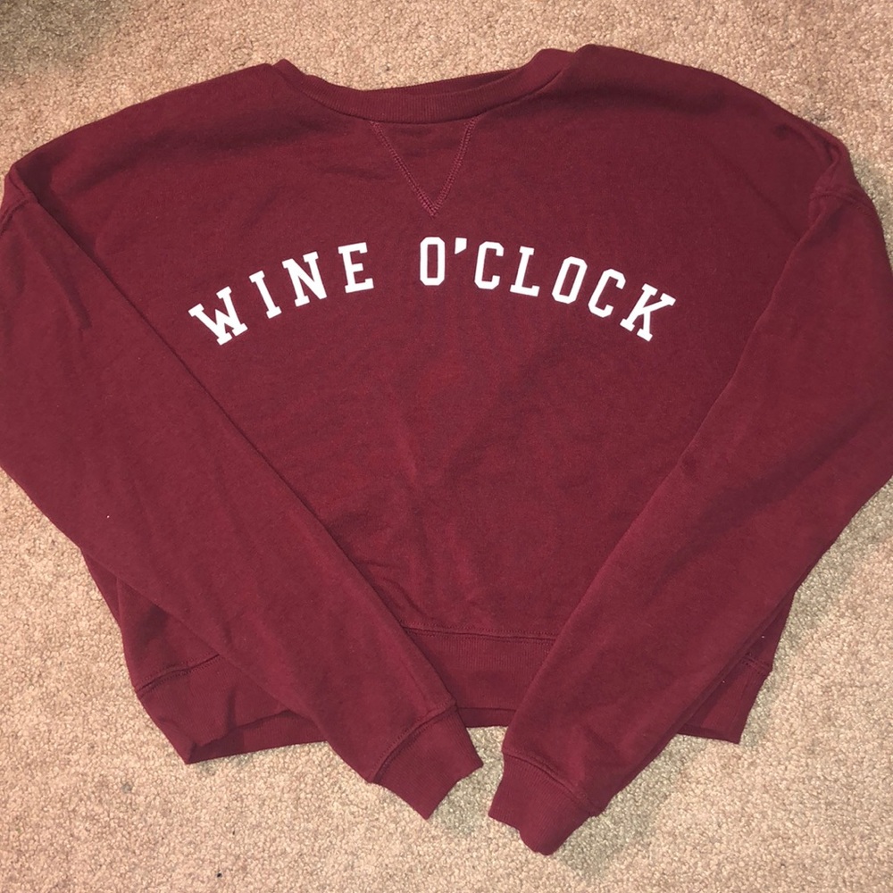 Wine O’Clock Cozy Pullover Sweater